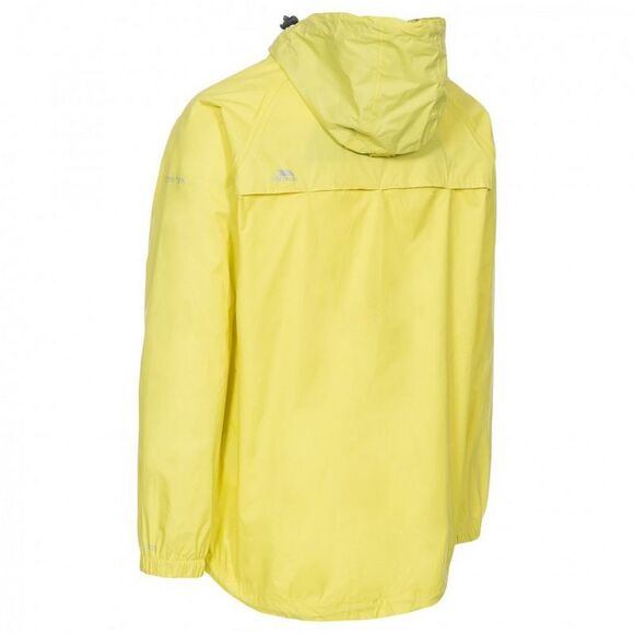 Trespass Adults Unisex Qikpac Packaway Waterproof Jacket / Yellow - Picture 2 of 8
